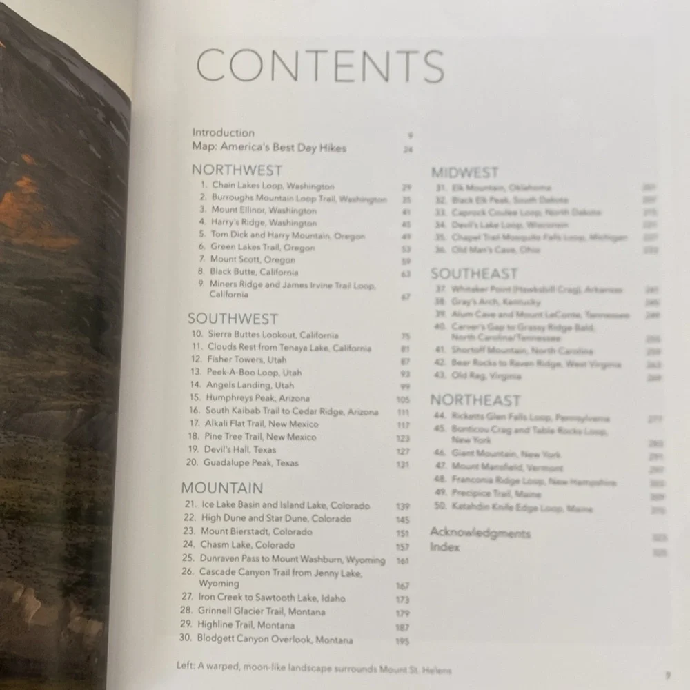America's Best Day Hikes - Single-Day Hikes Coffee Table Book by Derek Dellinger
